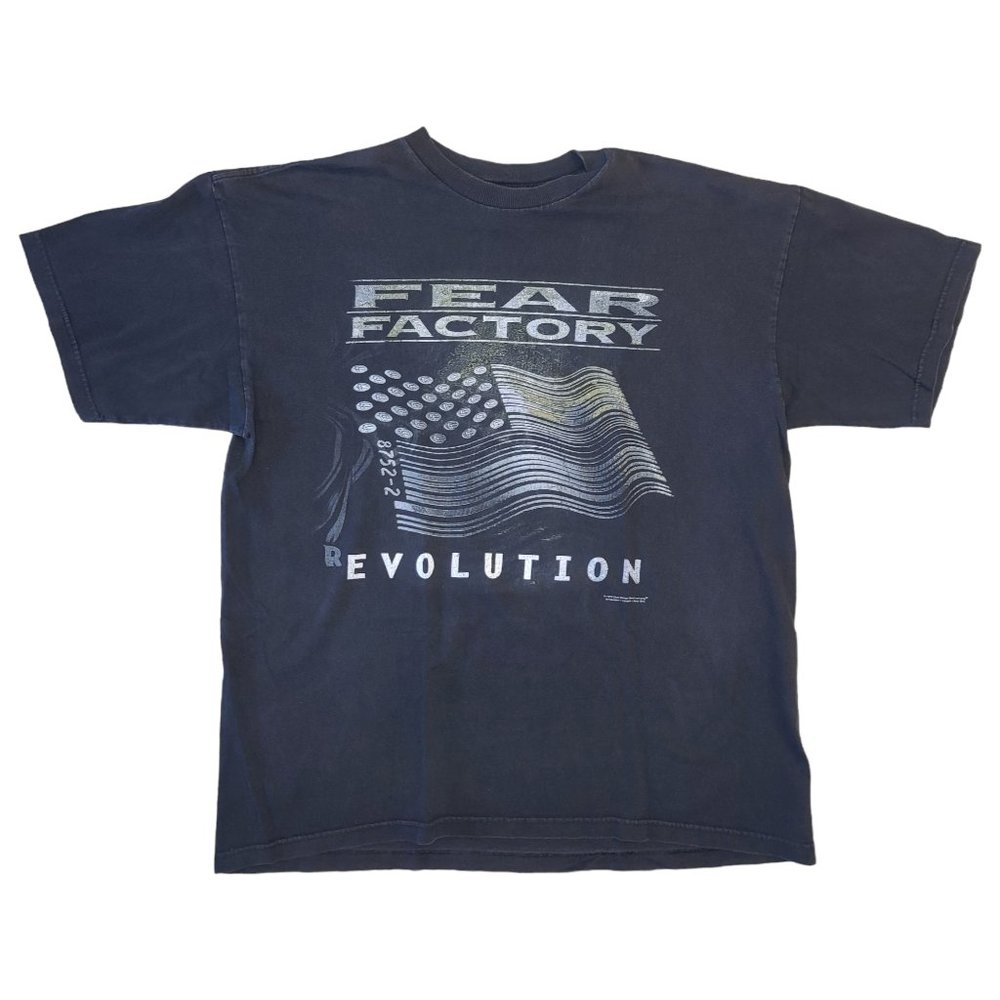Vintage 1999 Fear Factory Freedom Or Fire Shirt